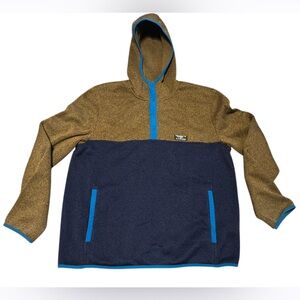 Men's L.L.Bean Slightly Fitted Sweater Fleece Pullover, Colorblock